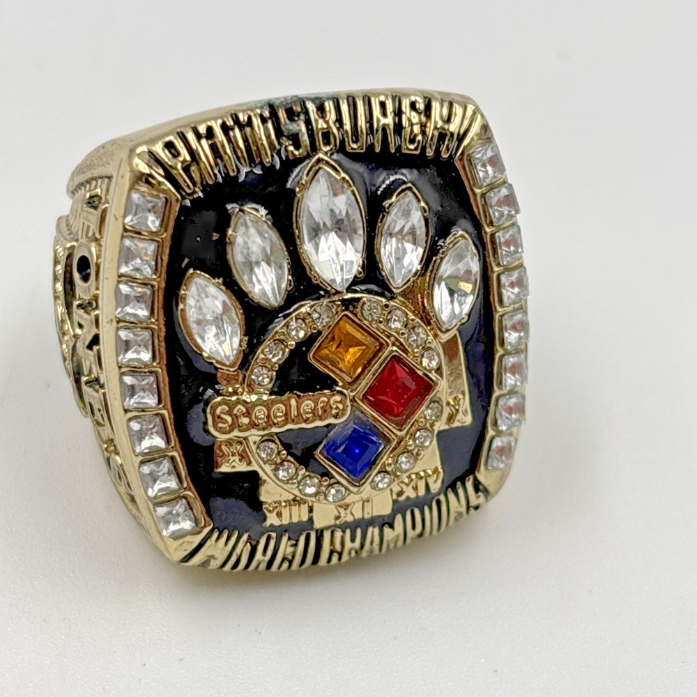 Pittsburgh Steelers 2005 Super Bowl Championship Replica Ring Landry Jones NFL